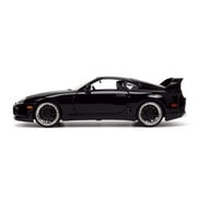 1995 Toyota Supra Black Fast & Furious Movie 1/24 Diecast Model Car by Jada