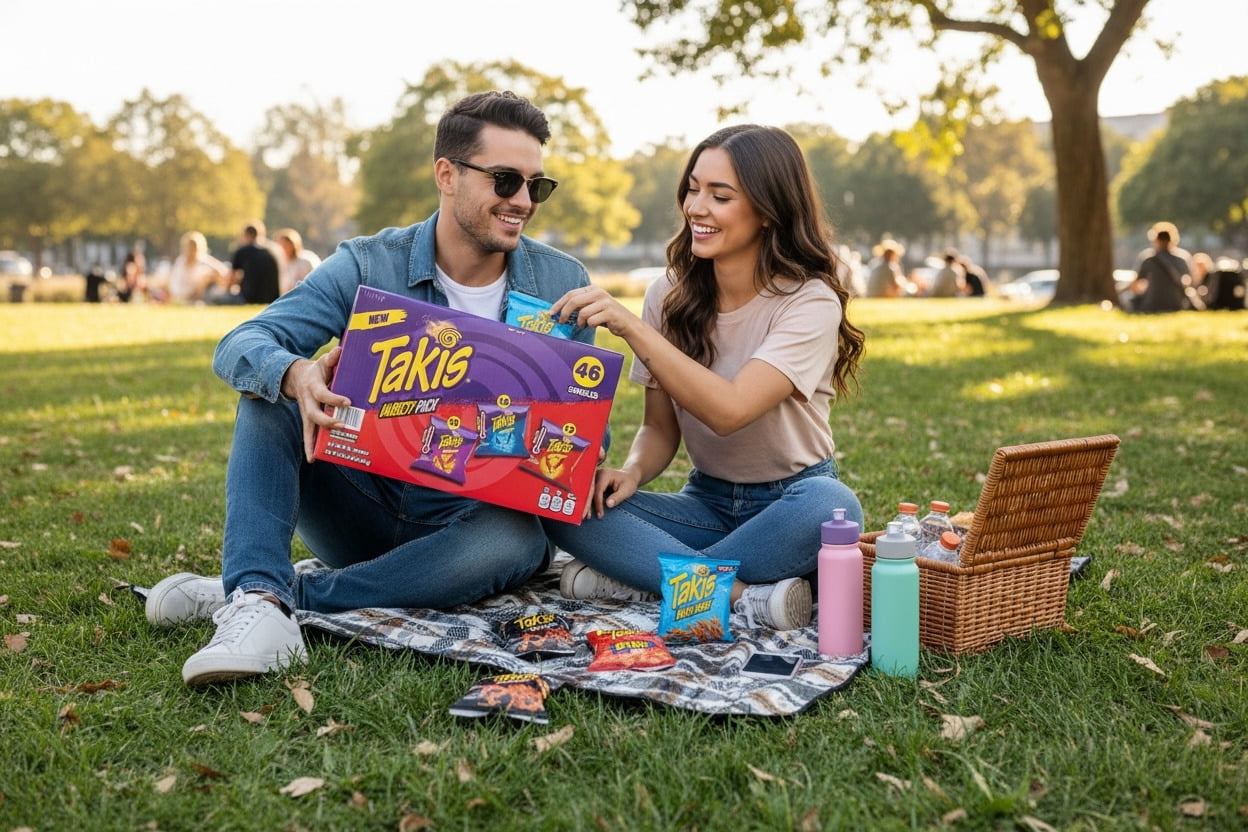 Takis Tortilla Chips Variety Pack 46 - 1 oz Each