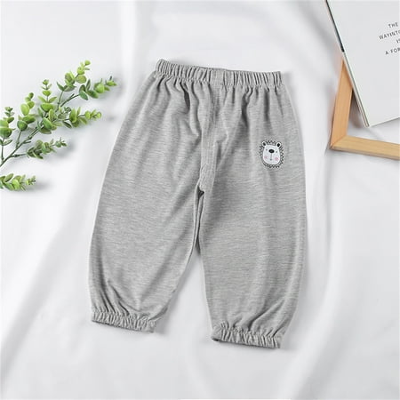 

Cathalem 18 Months Pants Children Toddler Kid Baby Boys Girls Cute Cartoon Animals Sport Pants Trousers Cotton Jogging Pants Pants Grey 2-3 Years