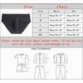 thumbnail image 4 of kpoplk Men's Swimwear Sexy Swim Briefs Beach Bikini Sport Swimsuit Square Leg Low Waist Drawstring Size S,Black, 4 of 5