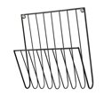 thumbnail image 4 of Wall Mount File Holder Magazine Rack Iron Versatile Decorative Newspaper Holder Mail Organizer for Papers Documents Brochures, 4 of 5