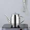 thumbnail image 2 of Stainless Steel Oil Can Household Filter Mesh Oil Storage Pot Oil Strainer Bottle, 2 of 9