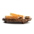 thumbnail image 2 of Lipper International Burl Finish Serving Board with Feet, Medium 10" - 13", Brown, 2 of 2