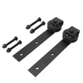 thumbnail image 2 of Sliding Rail Set Corrosion- Sliding Rail Pulley Track Rail Roller Set, Track Rail Roller, For Kitchen Wardrobe Cloakroom, 2 of 8