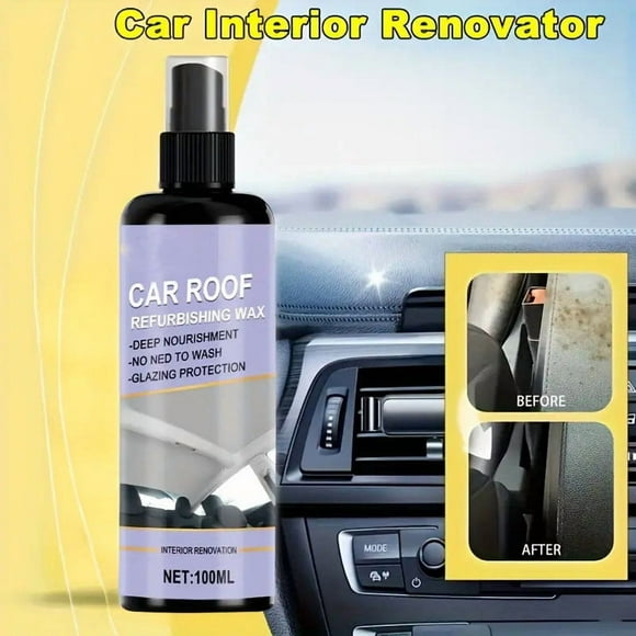 Leather Repair Spray Car Cleaning And Care Products Car Leather Care Air Conditioning Car Truck Car Roof Sunroof Floor Mat Sofa Furniture Shoes Boots 100ml