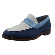 Sperry Men's Gold Cup Exeter Penny Loafer Navy/Light Blue/Ivory Leather Loafers & Slip-On - 8.5W