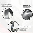thumbnail image 3 of 304 Stainless Steel Pie Cuts Tight Radius Deburred Not Welded for Automobiles Exhaust Pipe System Modification with Accurate Angle for Seamless Integration, 3 of 7