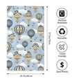 thumbnail image 2 of Balery Balloon Vintage Toalla de Microfibra Premium con Estampado – 27.5x16 pulgadas, Alta Absorción, Suave y Aterciopelada, Secado Rápido, 2 of 6