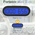 thumbnail image 3 of Car Interior Accessories Multifunctional Clock Dashboard Mount Digital Clock Small Electronic Auto Clocks with Backlight, 3 of 8