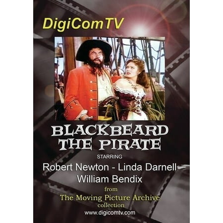 Blackbeard, The Pirate (DVD)