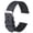 Dark Grey, variant on Silicone Watch Straps 22mm Quick Release Rubber Replacement Bands for Men Women - Extra Long, Black with Silver Buckle