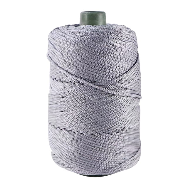Sombrero con Hilo de Seda de Hielo Ligero Hilo Compuesto Tejido a Mano Diy Hilo Hueco Paquete de Gancho Hilo de Cojín Del Sombrero Fresco Del Verano Paquetes de Hielo Suave