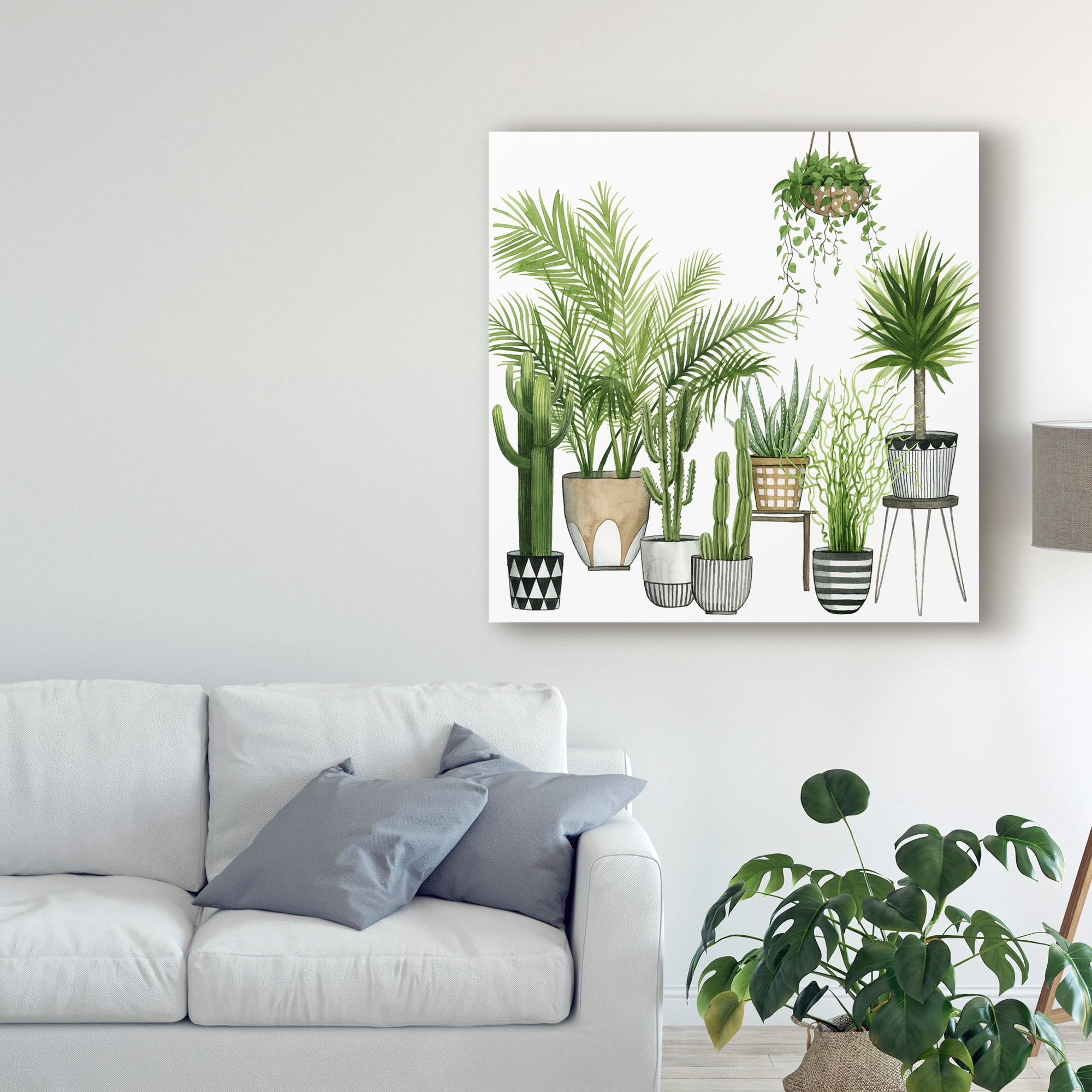 Trademark Fine Art 'Plant Haven II' Canvas Art by Grace Popp