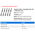 thumbnail image 2 of Ignition Coil Kit - Compatible with 1997 - 1999 Ford F-250 1998, 2 of 2