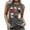 Gray, variant on Qetyuw Women's Independence Day Tank Tops Plus Size Patriotic American Flag Print Tshirts Cotton Sleeveless T-shirts Cami Comfy Crewneck Tanks Womens Tank Tops under $5