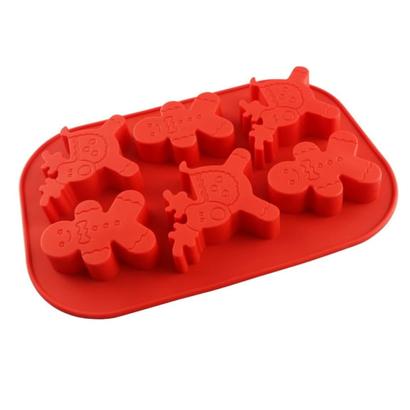 Gymnture Christmas Silicone Cake Molds for Xmas Party Supplies