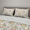 thumbnail image 2 of English Garden Comforter & Sham Bedding Set, Repetitive Floral Pattern with Vintage Different Flowers Bouquet, 3 pcs Duvet Set Microfiber Filling Quilt, 5 Sizes, Multicolor, by Ambesonne, 2 of 4