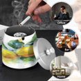 thumbnail image 6 of Ashtray Home Ashtrays Cigar Ashtray Smokeless Ashtray Fashionable and Durable Lemon, 6 of 7