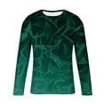 thumbnail image 5 of Blusas y camisas de manga larga con cuello redondo, moda casual para hombre, estampado deportivo, blusas de manga larga con cuello redondo, camisas para hombre, blusa de poliéster, 5 of 5