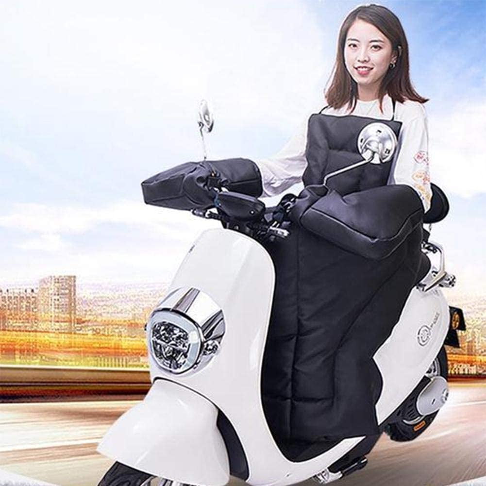 Leg Lap Apron Cover With Handlebar Gloves Thermal Windproof Winter Warm Protector Universal For Electric Bicycle Scooter 