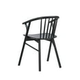 thumbnail image 2 of Linon Wilbeth Dining Side Chair, Black, 2 of 15