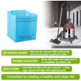thumbnail image 4 of WS01025F2 Reusable Wet Dry  Bags with Retaining Bands Fit for Stinger 2-1/2 to 5-Gallon Shop Vac Vacuum Craftsman 9-38737 MultiFit VF2000(pack of 8pcs  Bags 4pcs Retaining Bands), 4 of 7