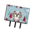 thumbnail image 1 of ""Caroline'S Treasures Bb1746Th68 Correa O Llavero Shih Tzu Gris Plateado Para Vacaciones De Invierno, Grande, Multicolor"", 1 of 4