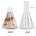 thumbnail image 4 of 2PCS Velcro Hangable Hand Towels Quick-Drying Hanging Kitchen Towels for Kitchen & Bathroom Abstract Wild Animals, 4 of 7