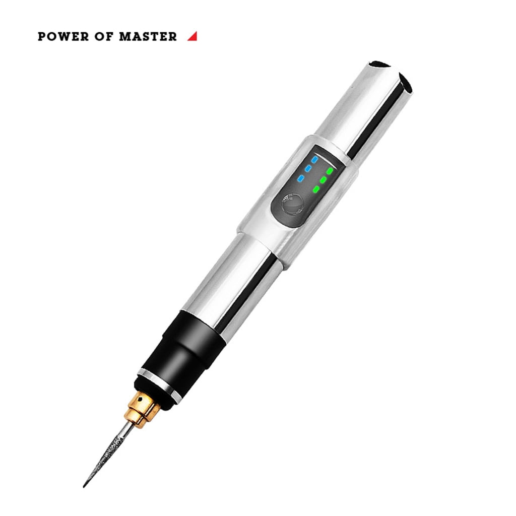 Multiple Speed Electric Engraving Pen Tool Rechargeable For Metal Stone Woodwork