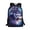 Galaxy Wolf, variant on Binienty Cute Axolotl Space Print School Backpack for Kids Elementary Students 17 Inch Large Capacity Bookbag with Customizable Shoulder Straps Front Zipper Pocket for Back to School Gifts