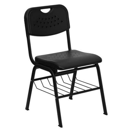 Flash Furniture Hercules Series 880 Lb Capacity Plastic Chair With Flash Furniture Hercules Series 880 Lb Capacity Plastic Chair With Black Frame And Book Basket