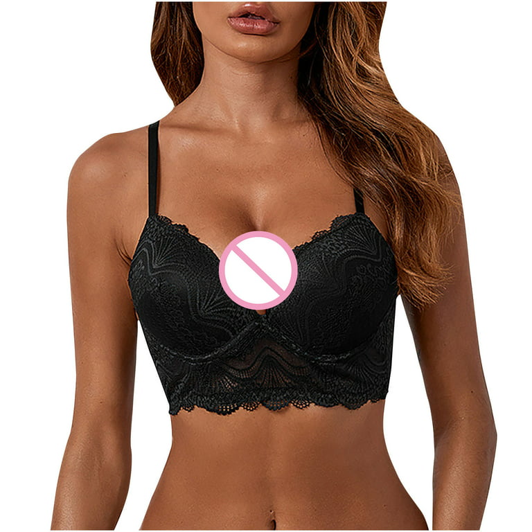 Casual Comfort Push Up Underwire Bra,Sexy Half-Coverage Comfortable Bra  with CushionWire for Support, No Steel Seamless Smoothing Bra