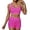 Red-2, variant on Bikini Sets for Women Summer High Waisted 2 Piece Bathing Suit Ribbed V-Wire Swimsuit Beach Vacation 2026