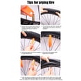 thumbnail image 2 of Ciclismo Herramientas de reparación de neumáticos de bicicleta de montaña kit de parche de pinchazo de neumático de tubo interior de palanca de neumático Ehuebsd Para estrenar, 2 of 9