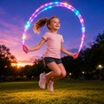 thumbnail image 4 of Light Up Jump Rope with 3-Speed Adjustable Led Glow, Pink, for Student Exercise, 4 of 6