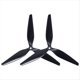 thumbnail image 1 of 1 Par de Hélices 9X4X3 de 9 Pulgadas, 3 Palas, Hélice CCW + CW, Hélice X8 de , Hélice Negra para Dron FPV, 1 of 5
