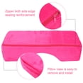 thumbnail image 4 of Oreiller d'Extension de Cils, Coussin de Salon de Beauté Détachable Designs Confortables, Utilisation Professionnelle à la Maison pour la Greffe de Cils Rose, Rouge Rose, 4 of 8