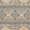 thumbnail image 6 of SAFAVIEH Beach House Kiaran Southwestern Indoor/Outdoor Area Rug Blue/Cream, 6'7" x 6'7" Square, 6 of 7