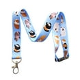 thumbnail image 2 of Small Pets & Animals Break Away Lanyard Key Chain Id Badge Holder (Guinea Pig), 2 of 3