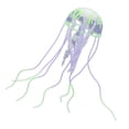thumbnail image 2 of SPRING PARK Transparent Decorative Silicone Artificial Jellyfish Fish Glowing Effect Tank Aquarium Decor Ornament, 2 of 7