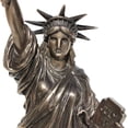thumbnail image 2 of 12 3/8 Inch Cold Cast Bronze Resin Statue of Liberty Collectible Figure Statue, 2 of 9