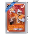 thumbnail image 3 of NFL Tampa Bay Buccaneers - Baker Mayfield 24 Wall Poster, 14.725" x 22.375" Framed, 3 of 5