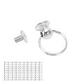 thumbnail image 1 of DIY Monk Rivet100 Sets Rivets en Cuir Monk Rivets Chicago Vis à Ongles Puissance Emballé Performance, 1 of 5