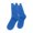 Blue, variant on IWRICH Women's Cotton Crew Socks Ruffle Turn Fashion Ankle Socks Athletic Warm Socks White