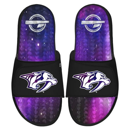 

Men s ISlide Black Nashville Predators Galaxy Gel Slide Sandals