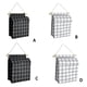 thumbnail image 5 of Toystoory Bolsa de almacenamiento Soportes de baño impermeables Bolsas colgantes Bolsillos multiusos Colgar ropa de papel Calcetines de ropa Juegos de accesorios de baño rejilla negra Talla grande, 5 of 6