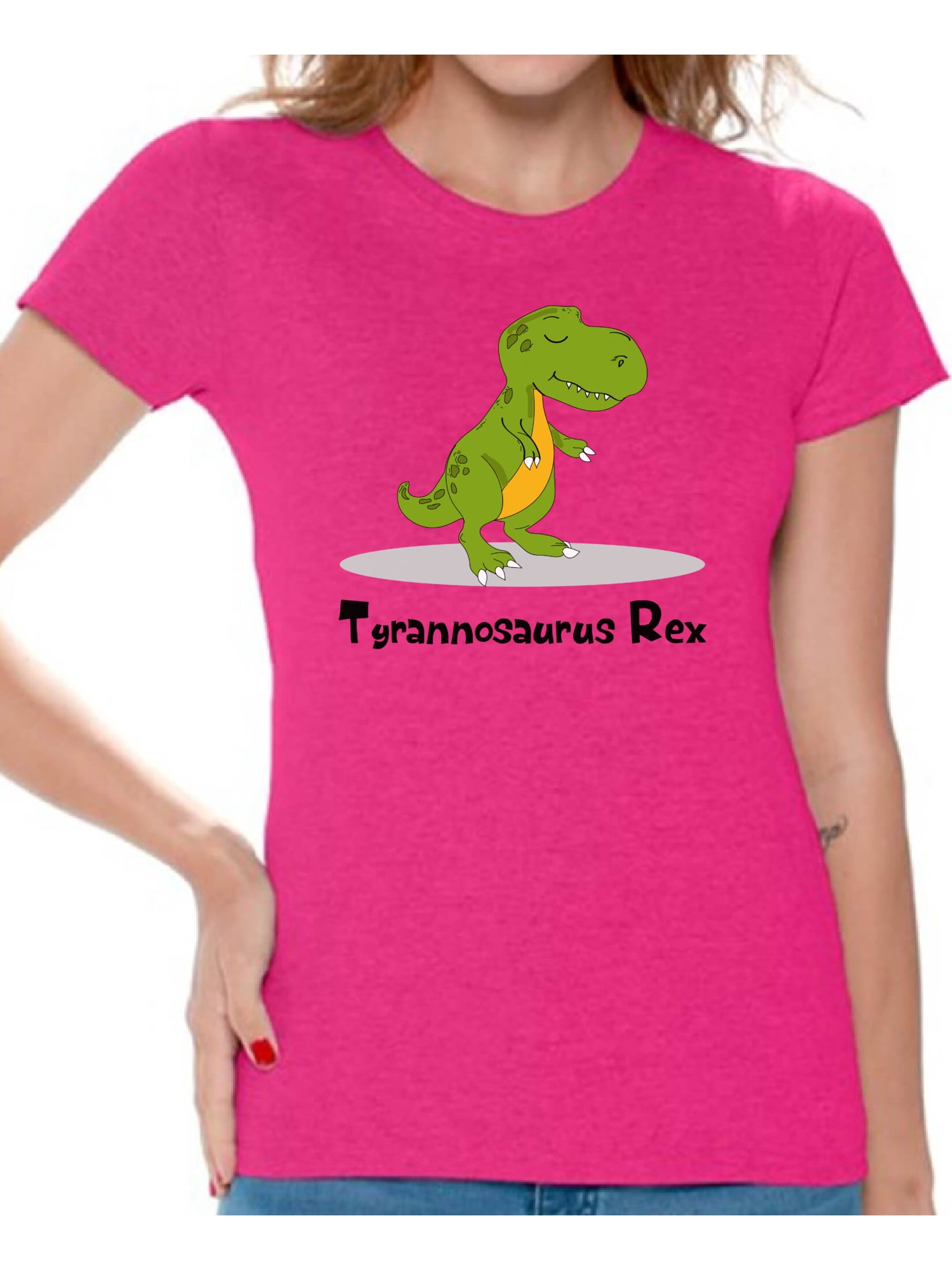Dinosaur Gifts for Her. Dinosaur Tshirt for Women Tyrannosaurus Rex
