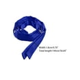 thumbnail image 2 of INSPIRE CHIC Women's Long Self Tied Bowtie Solid Color Adjustable Neck Elegant Bow Tie Royal Blue One Size, 2 of 5