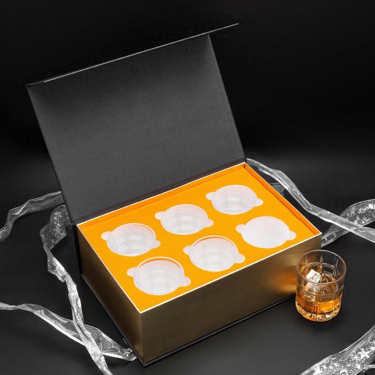 KANARS Whiskey Glasses Set Of 6 With Elegant Gift Box,10