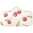 thumbnail image 5 of Yayeee Kids Hooded Towels Toddler Soft Absorbent Beach Bathing Wrap 50" x 23.5", Red Cherry, 5 of 5